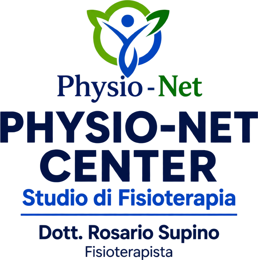 Logo Physio-Net Center, studio di fisioterapia del dott. Rosario Supino